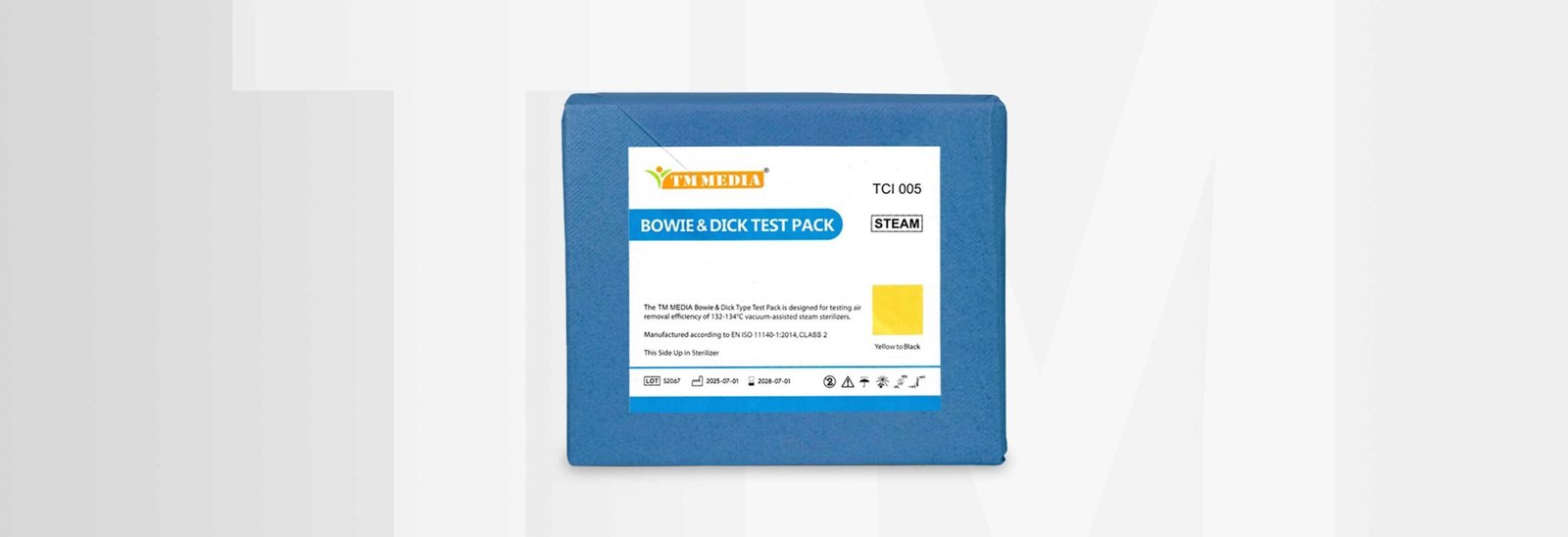 BOWIE & DICK TEST PACK (CLASS 2)