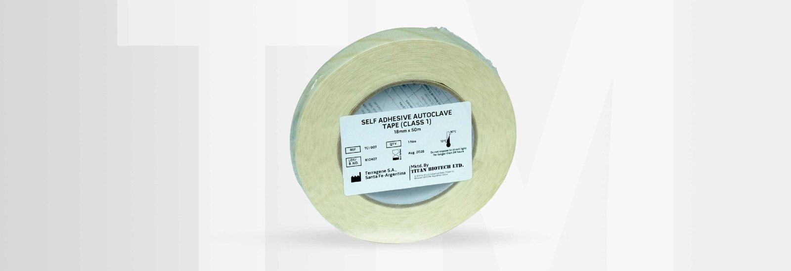 SELF ADHESIVE AUTOCLAVE TAPE