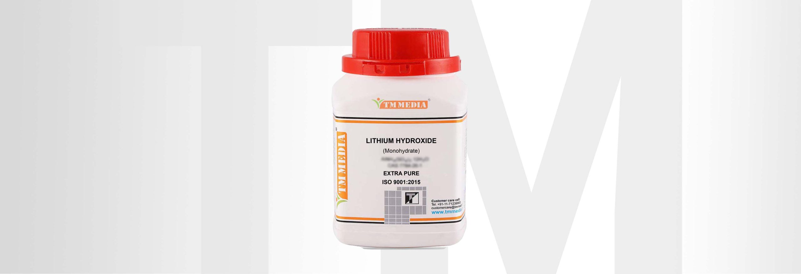LITHIUM HYDROXIDE (Monohydrate) EXTRA PURE – TMMedia