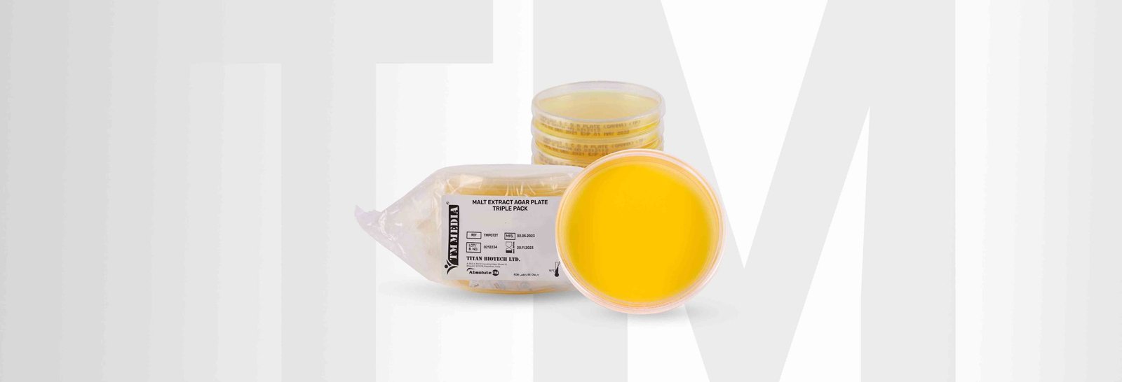 Malt Extract Agar Plate Triple Pack - TM Media