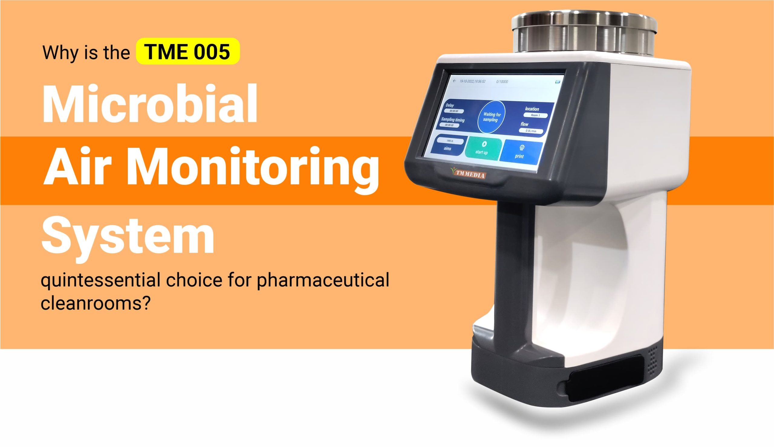 Microbial Air Monitoring System (TME 005): Ensuring Cleanroom Integrity in the Pharmaceutical Industry