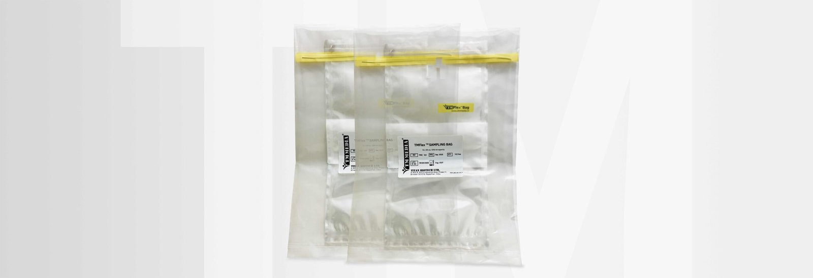 TMFlex Sampling Bag Size: 15 x 38 cm, 1242 ml capacity