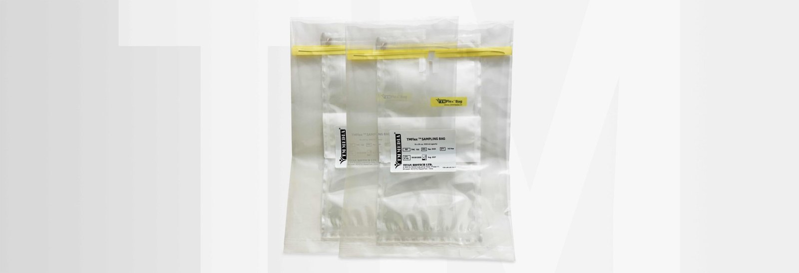 TMFlex Sampling Bag Size: 19 x 30 cm, 1650 ml capacity