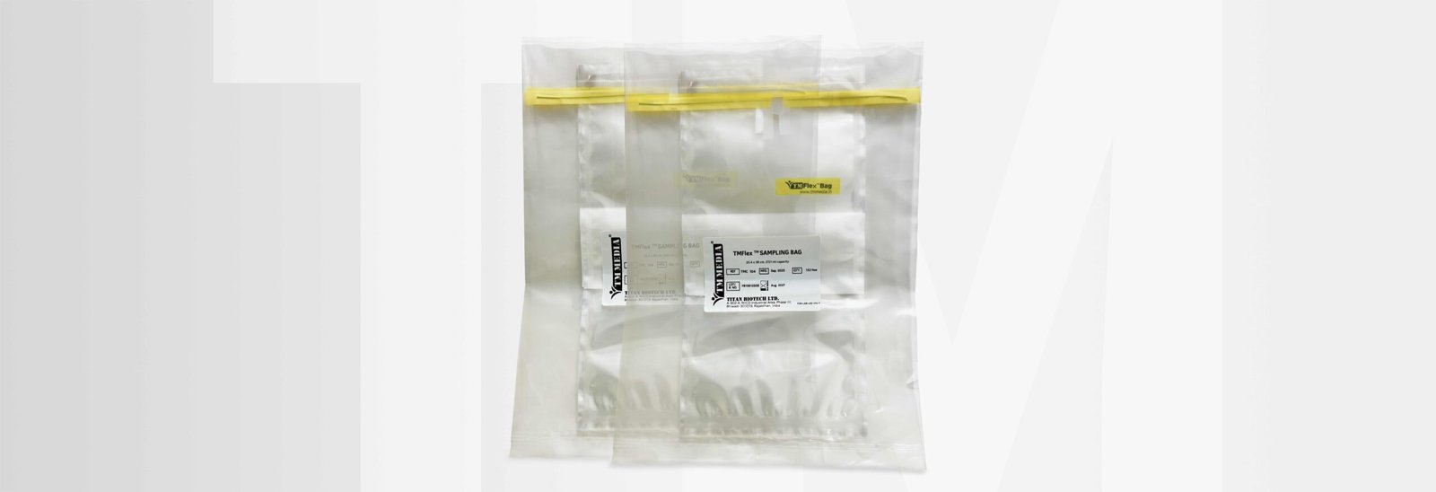 TMFlex Sampling Bag Size: 25.4 x 38 cm, 2721 ml capacity