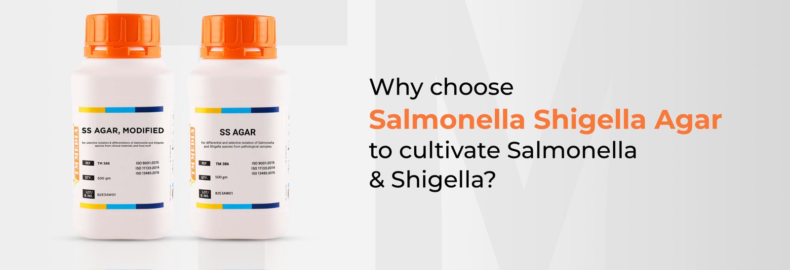 The Story of Salmonella, Shigella and the SS Agar