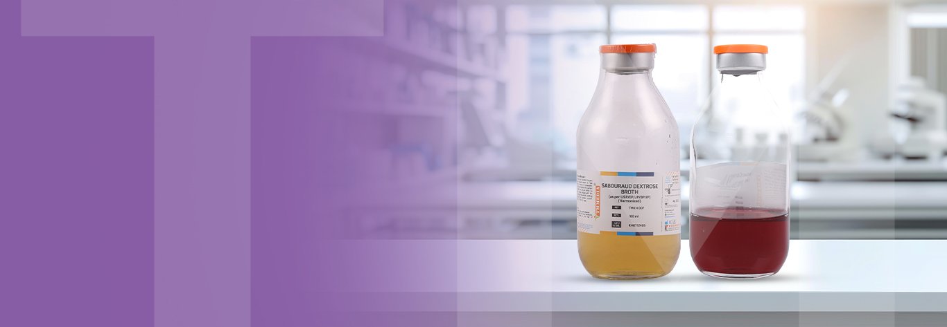 Ready-to-Use Broth Media (Glass Bottle) - Microbial Limit Test