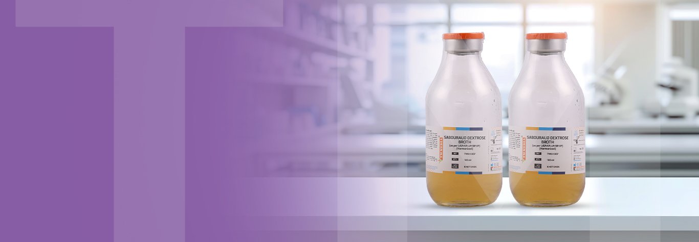Ready-to-Use Broth Media (Glass Bottle) - Microbial Limit Test
